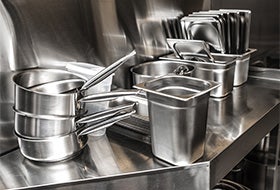 Bacs gastro inox GN 1/9 Bacs gastro inox GN 1/9