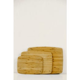 Bambou planche à découper - bords arrondis - 40 x 30 x 1.2 cm