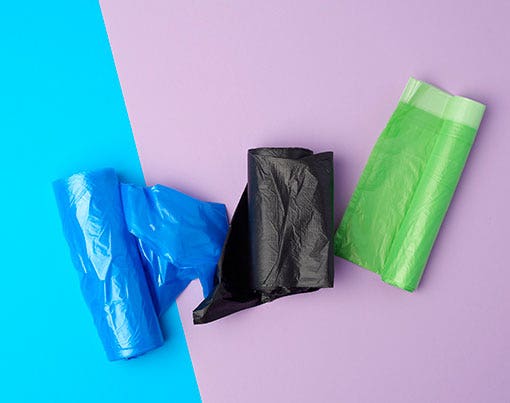 Sac poubelle biodégradable de 5 litres, petit sac poubelle de